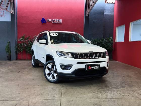 JEEP COMPASS 2.0 16V FLEX LONGITUDE AUTOMÁTICO JEEP COMPASS 2.0 16V FLEX LONGITUDE AUTOMÁTICO